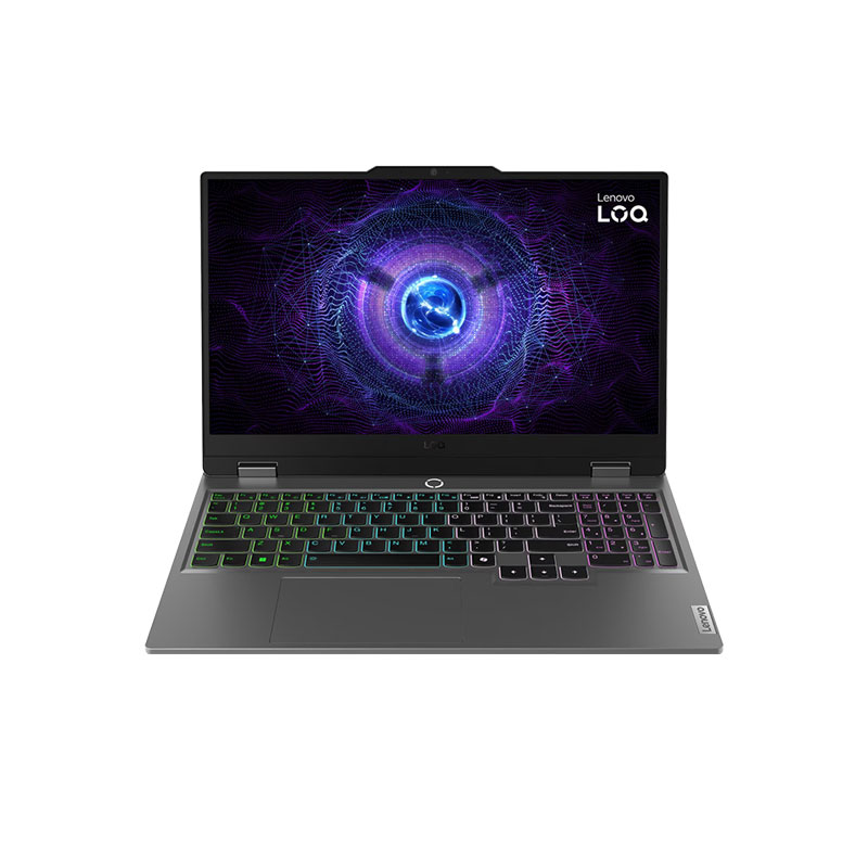 Picture of Lenovo LOQ - Intel Core i5-13450HX 15.6" (39.6cm) 83DV0144IN Gaming Laptop (12GB/ 512GB SSD/ Full HD Display/ NVIDIA GeForce RTX 3050A 4GB GDDR6/ E-shutter/ Windows 11 Home/ Office Home 2024/ 1Year Warranty/ Luna Grey/ 2.38Kg)